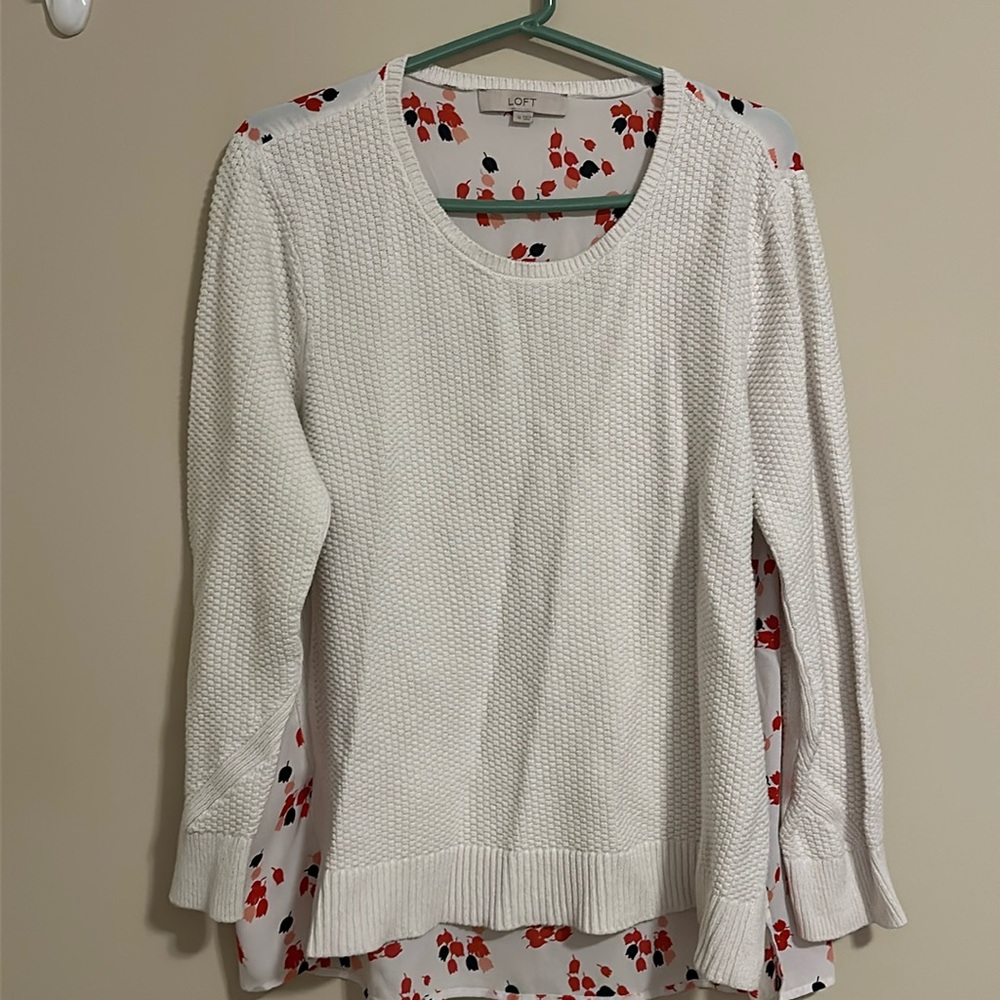 Loft long sleeve sweater.